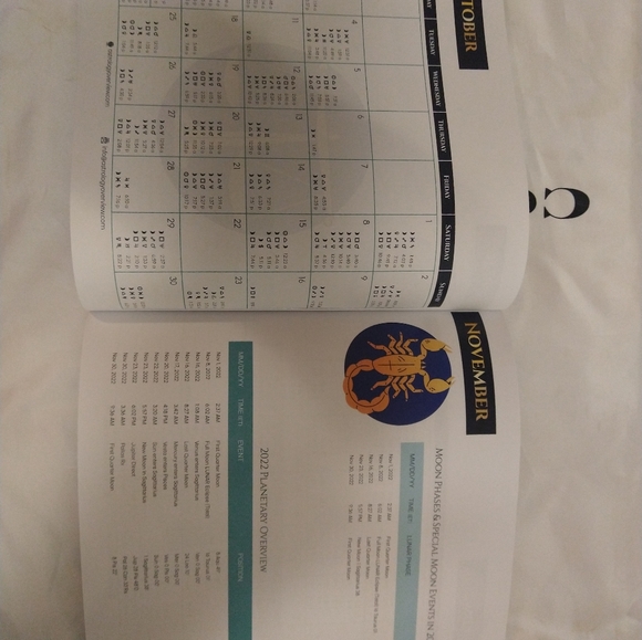 2022 Astrological calendar - Picture 4 of 4
